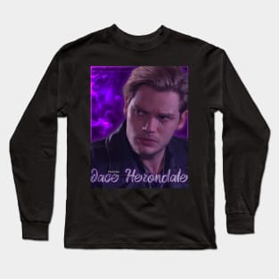 Shadowhunters - Jace Herondale - Purple Smoke Long Sleeve T-Shirt